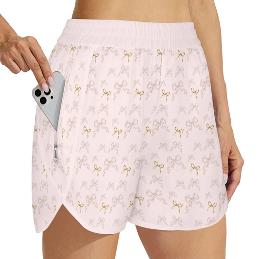 Panelled Shorts - Collection I - Rococo Blush