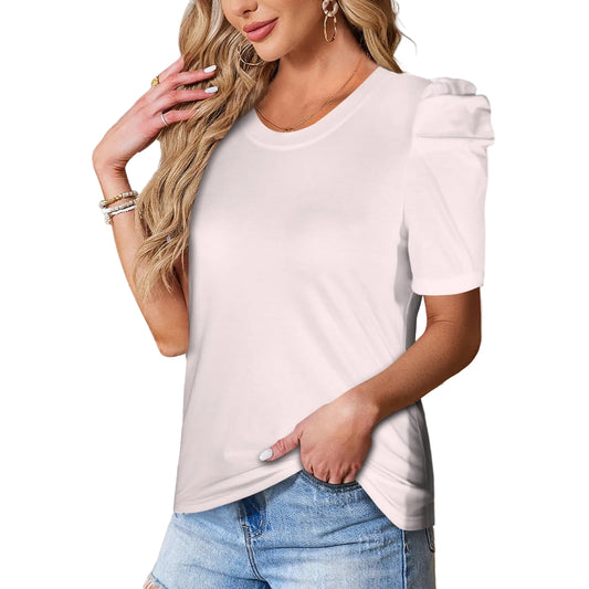 Puffy Sleeve Top - Mignard