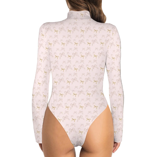 Long Sleeve Bodysuit - Collection I - Rococo Blush