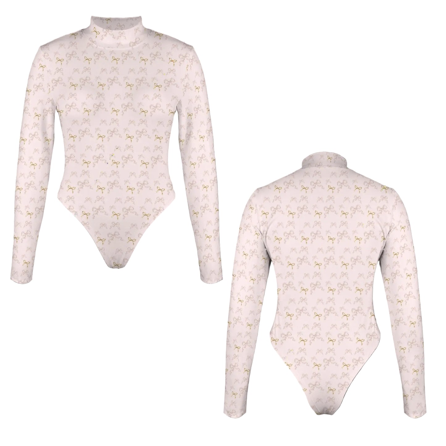 Long Sleeve Bodysuit - Collection I - Rococo Blush