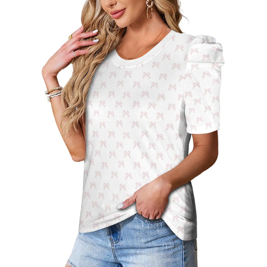 Puffy Sleeve Top - Collection I - Rococo Blush Petite