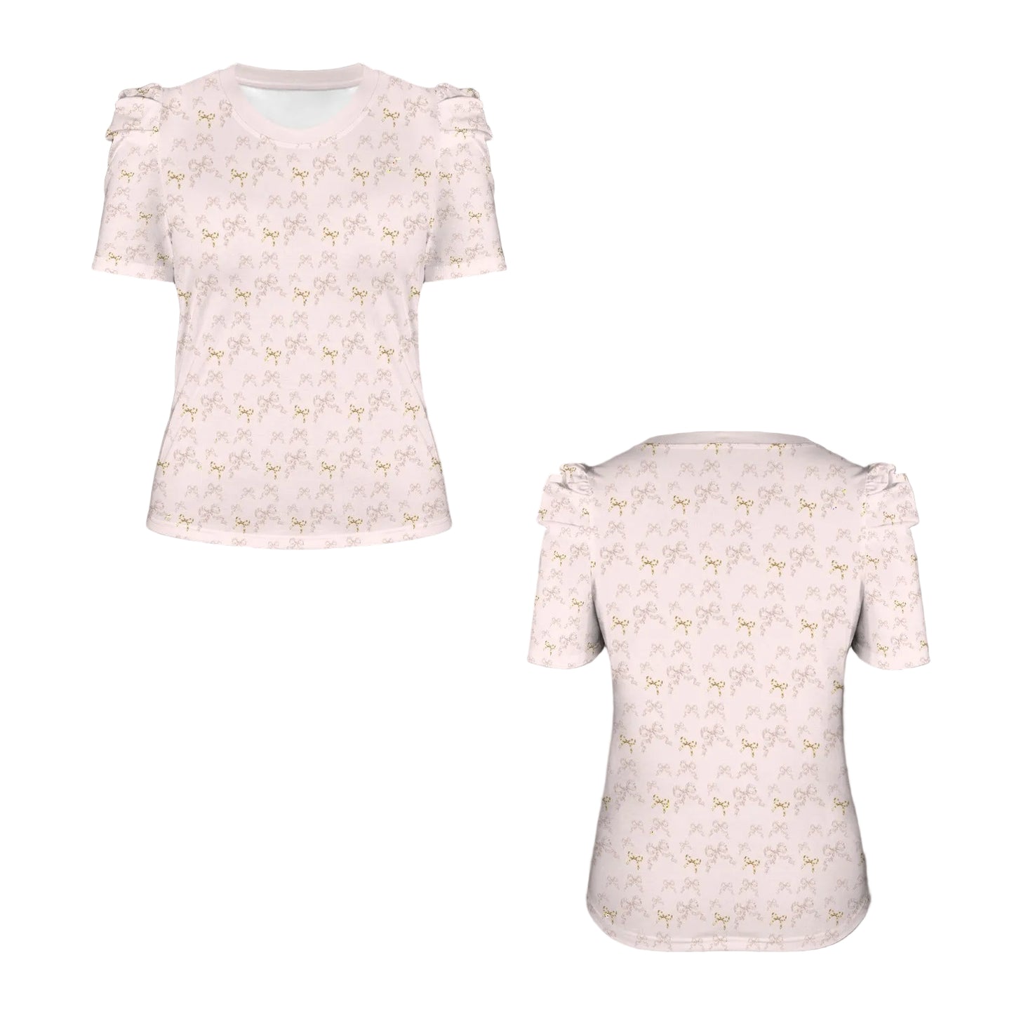 Puffy Sleeve Top - Collection I - Rococo Blush