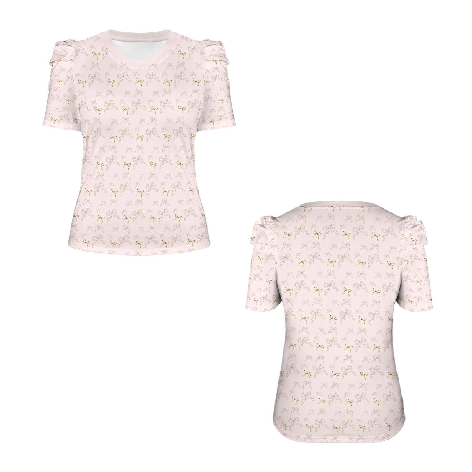 Puffy Sleeve Top - Collection I - Rococo Blush