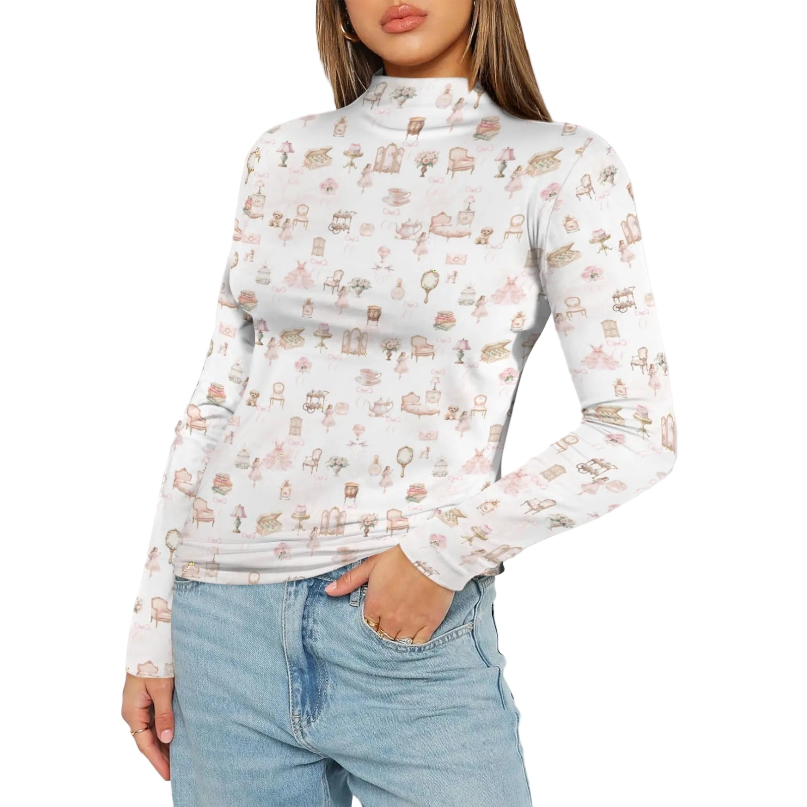 Turtle Neck Top - Arabella's Tiny World
