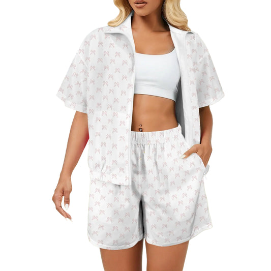 Windbreaker Jacket & Shorts - Collection 1 - Rococo Blush Petite
