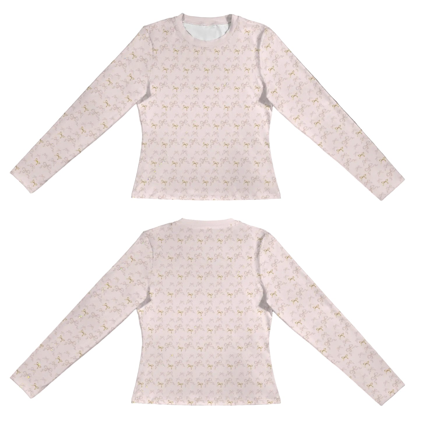 Long Sleeve Top - Rococo Blush