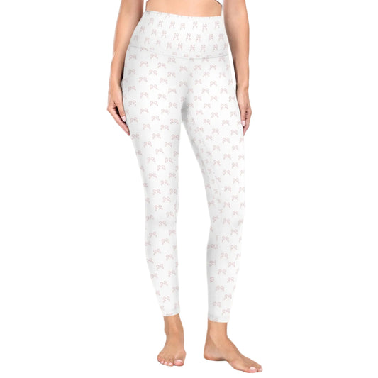 High Waist Leggings - Collection 1 - Rococo Blush Petite