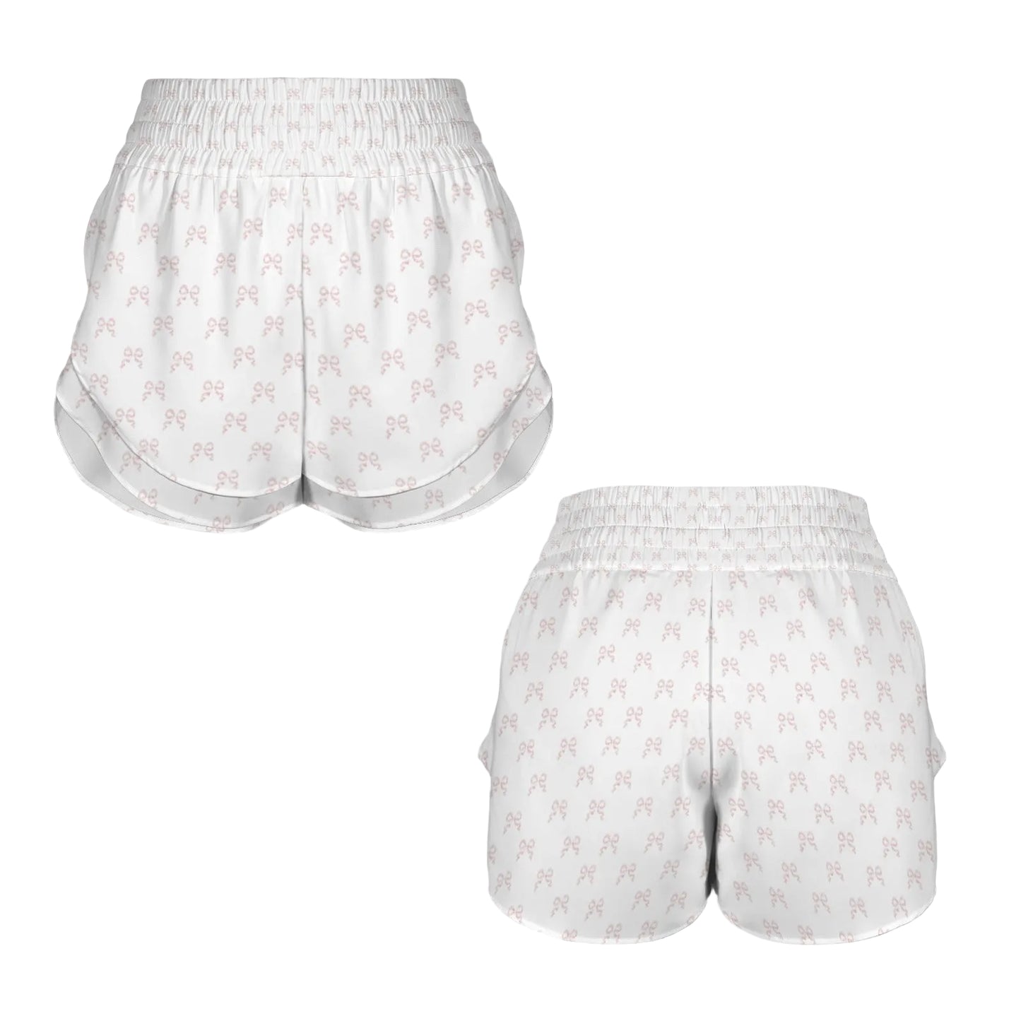 Flared Layered Shorts - Collection 1 - Rococo Blush Petite