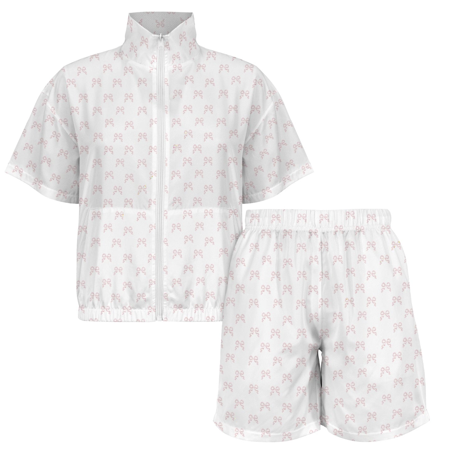 Windbreaker Jacket & Shorts - Collection 1 - Rococo Blush Petite
