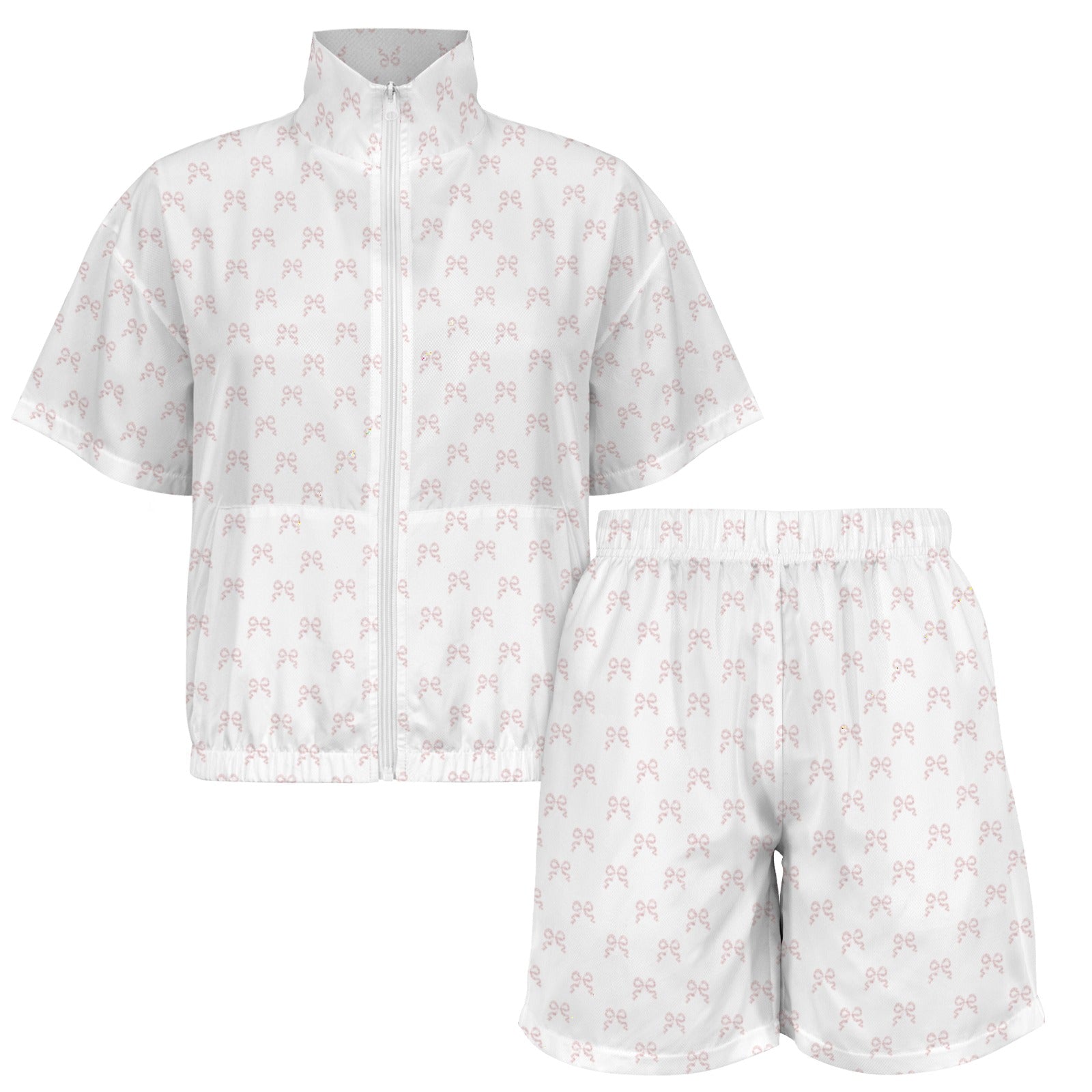 Windbreaker Jacket & Shorts - Collection 1 - Rococo Blush Petite