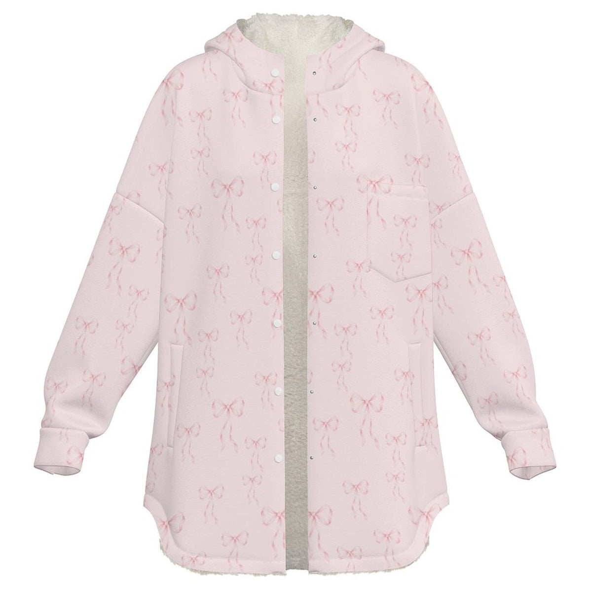 Custom Women's Fleece Double layered Long Sleeve Hoodies