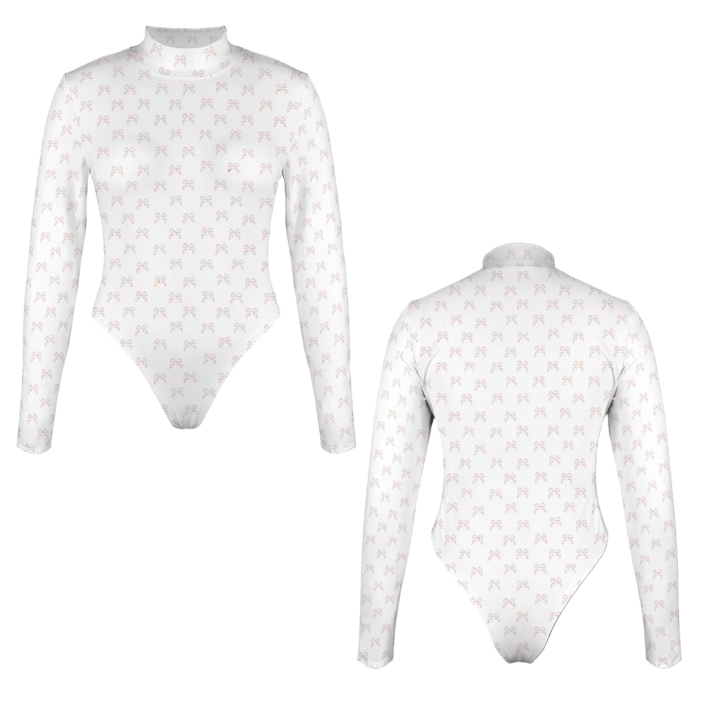 Long Sleeve Bodysuit - Collection I - Rococo Blush Petite