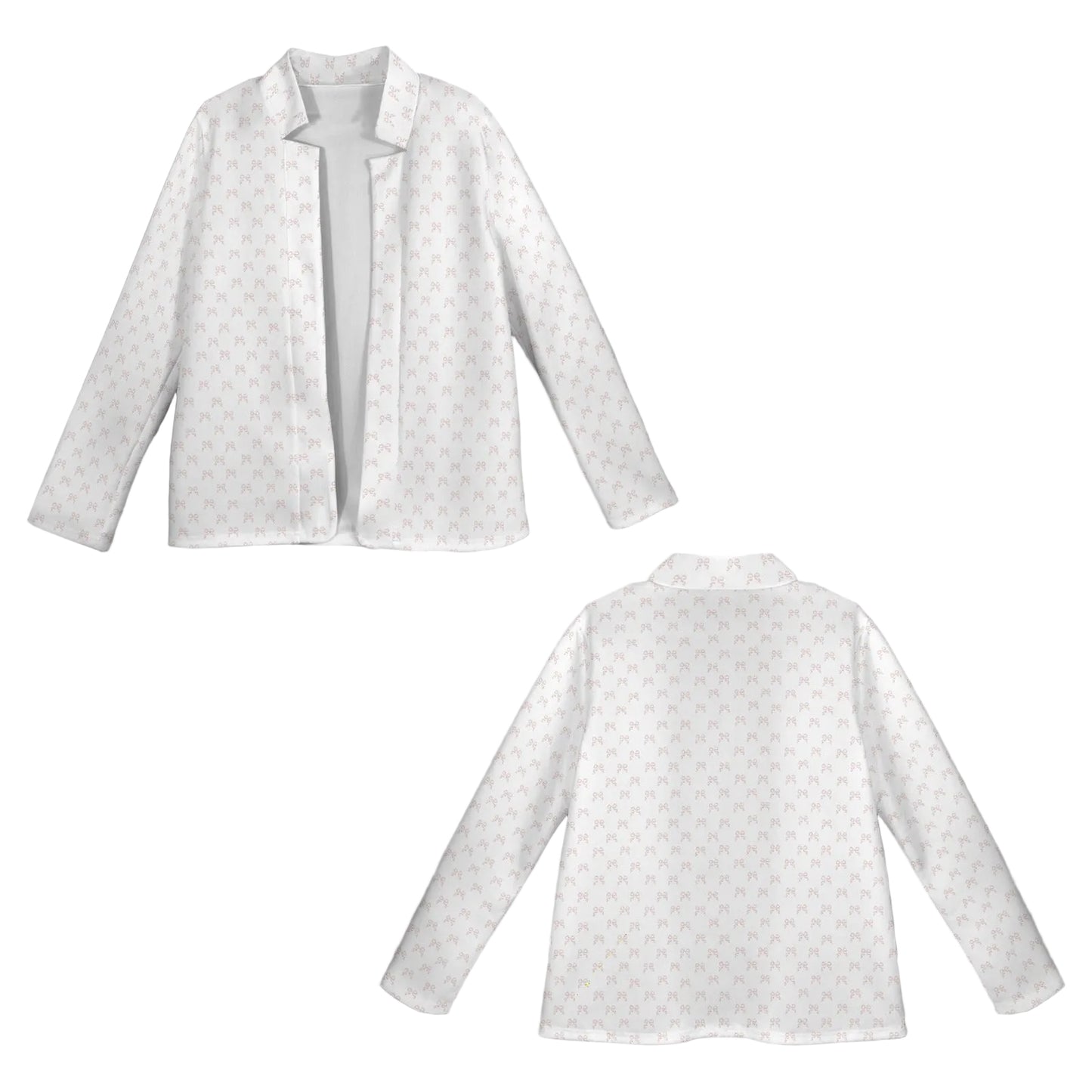 Open Front Coat - Rococo Blush Petite