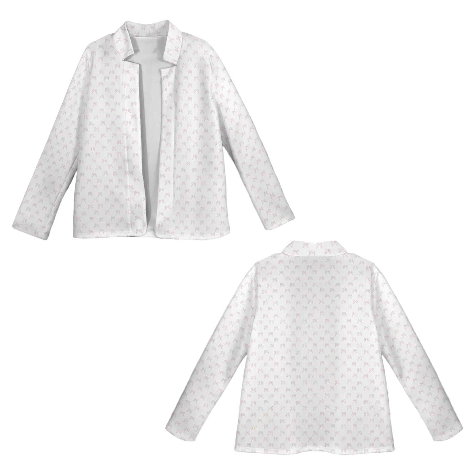 Open Front Coat - Rococo Blush Petite