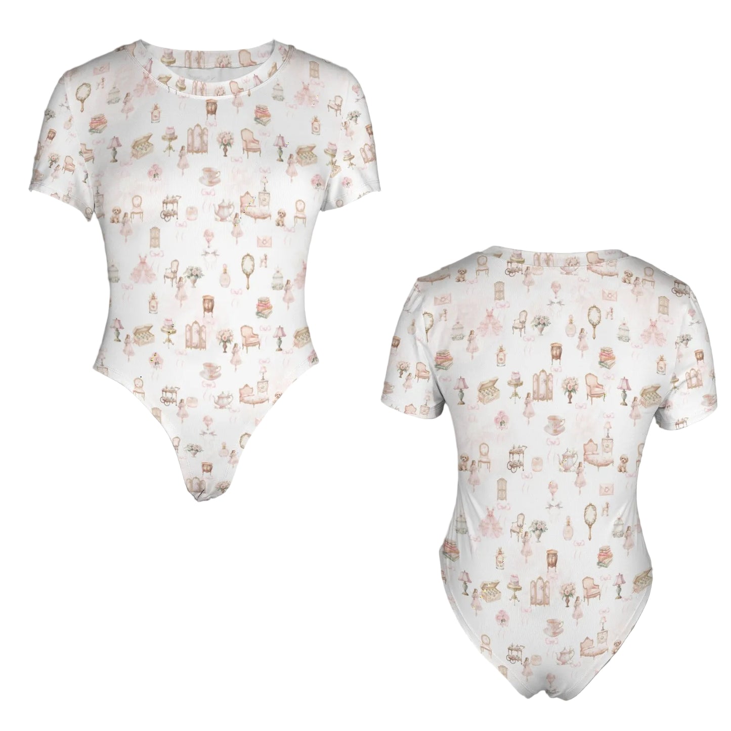 Short Sleeve Bodysuit - Arabella's Tiny World