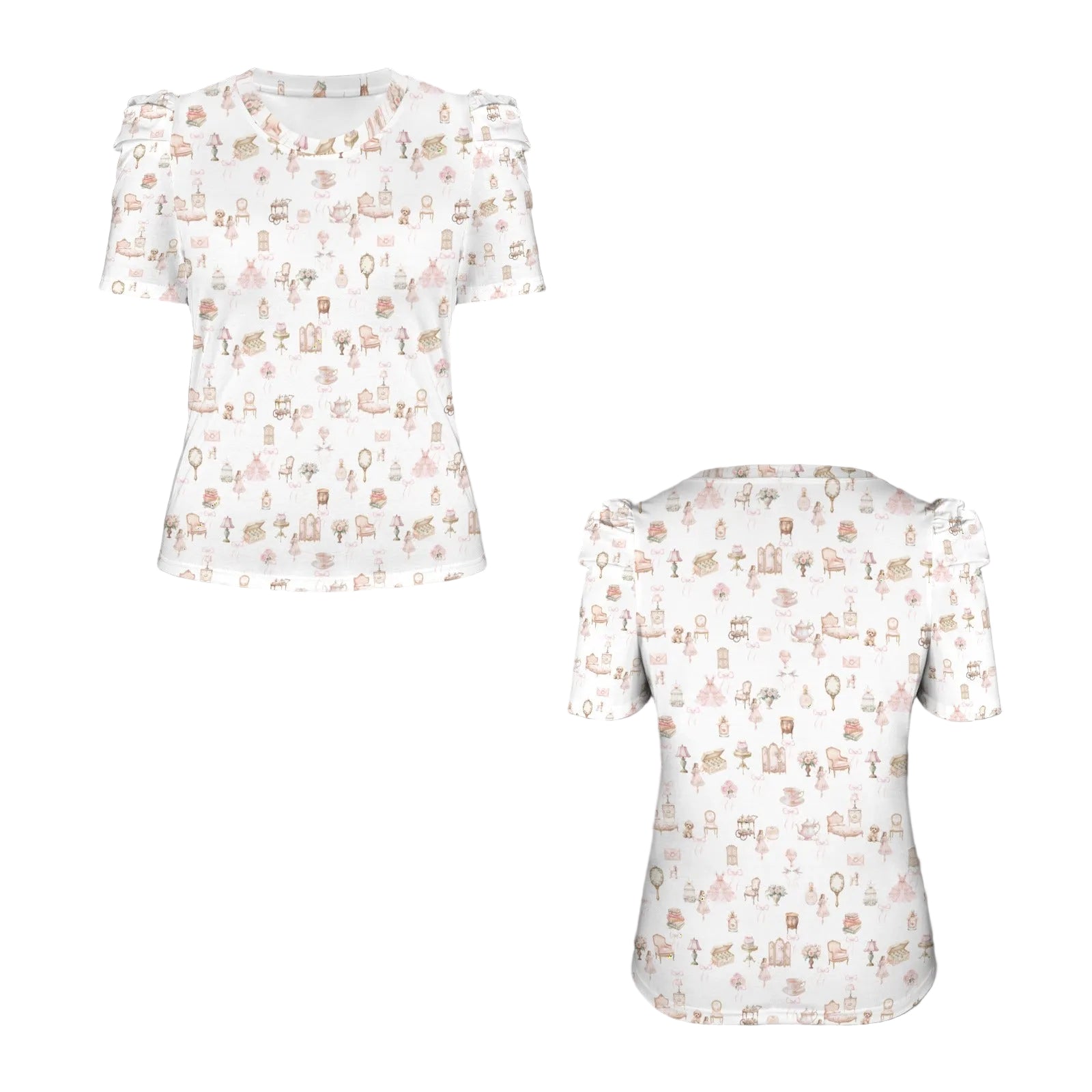 Puffy Sleeve Top - Arabella's Tiny World