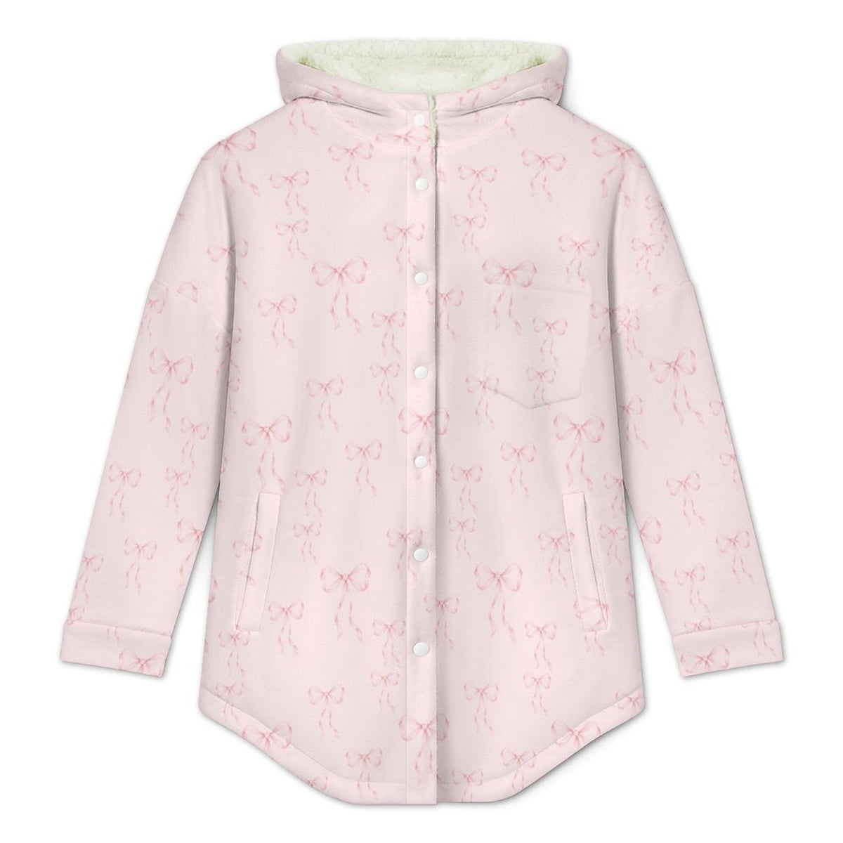 Custom Women's Fleece Double layered Long Sleeve Hoodies