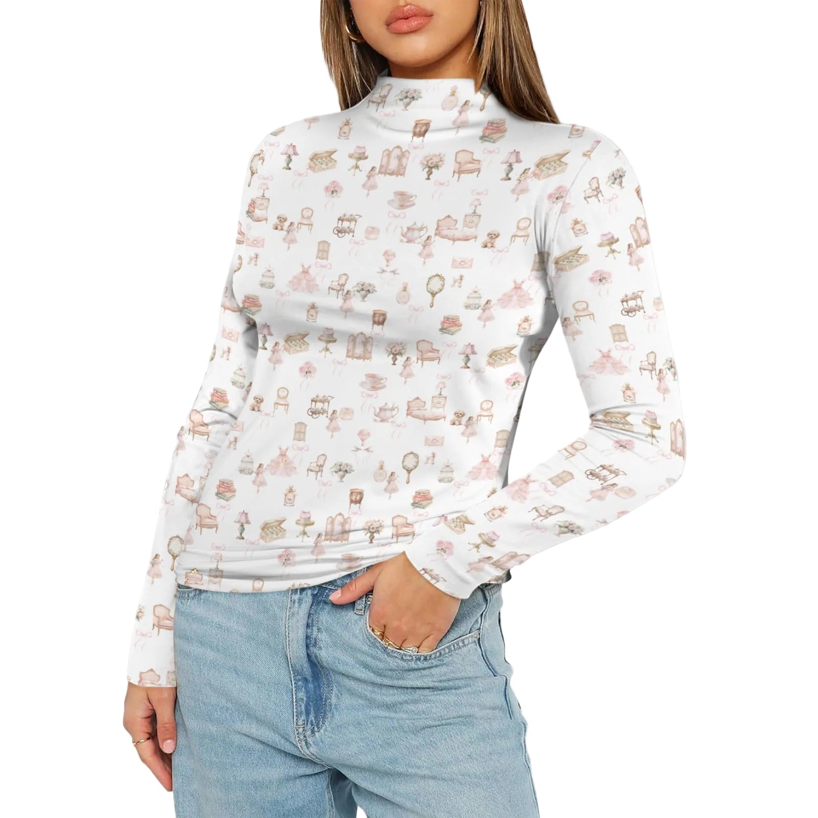 Turtle Neck Top - Arabella's Tiny World