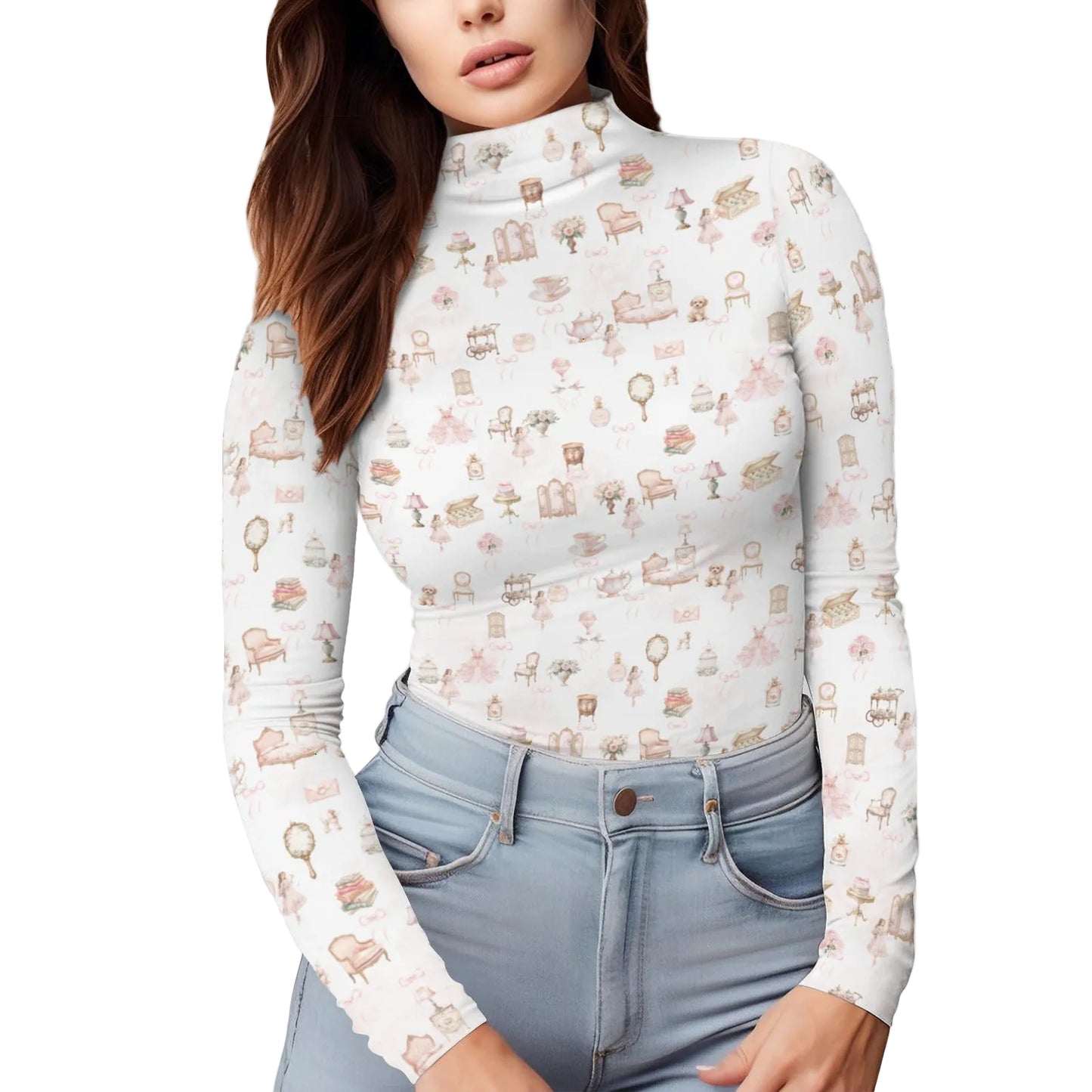 Turtle Neck Top - Arabella's Tiny World