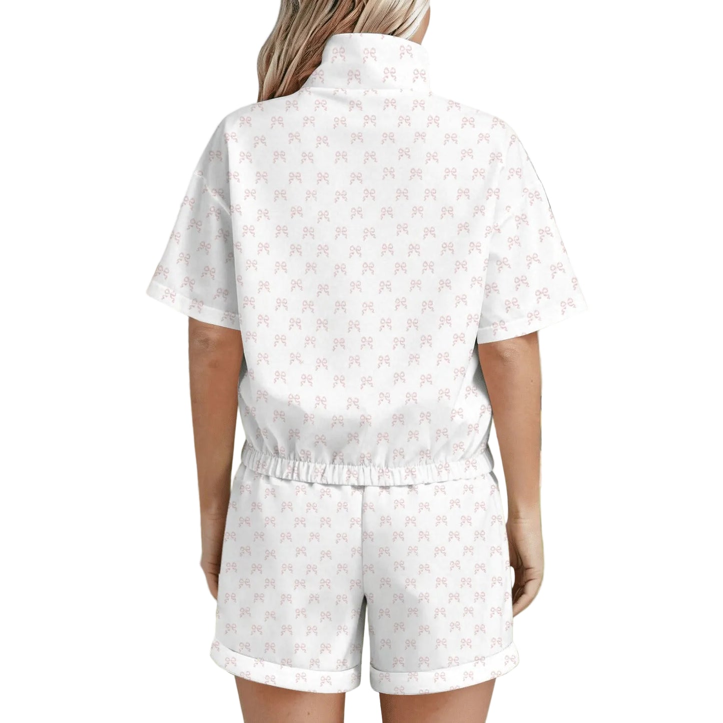 Windbreaker Jacket & Shorts - Collection 1 - Rococo Blush Petite