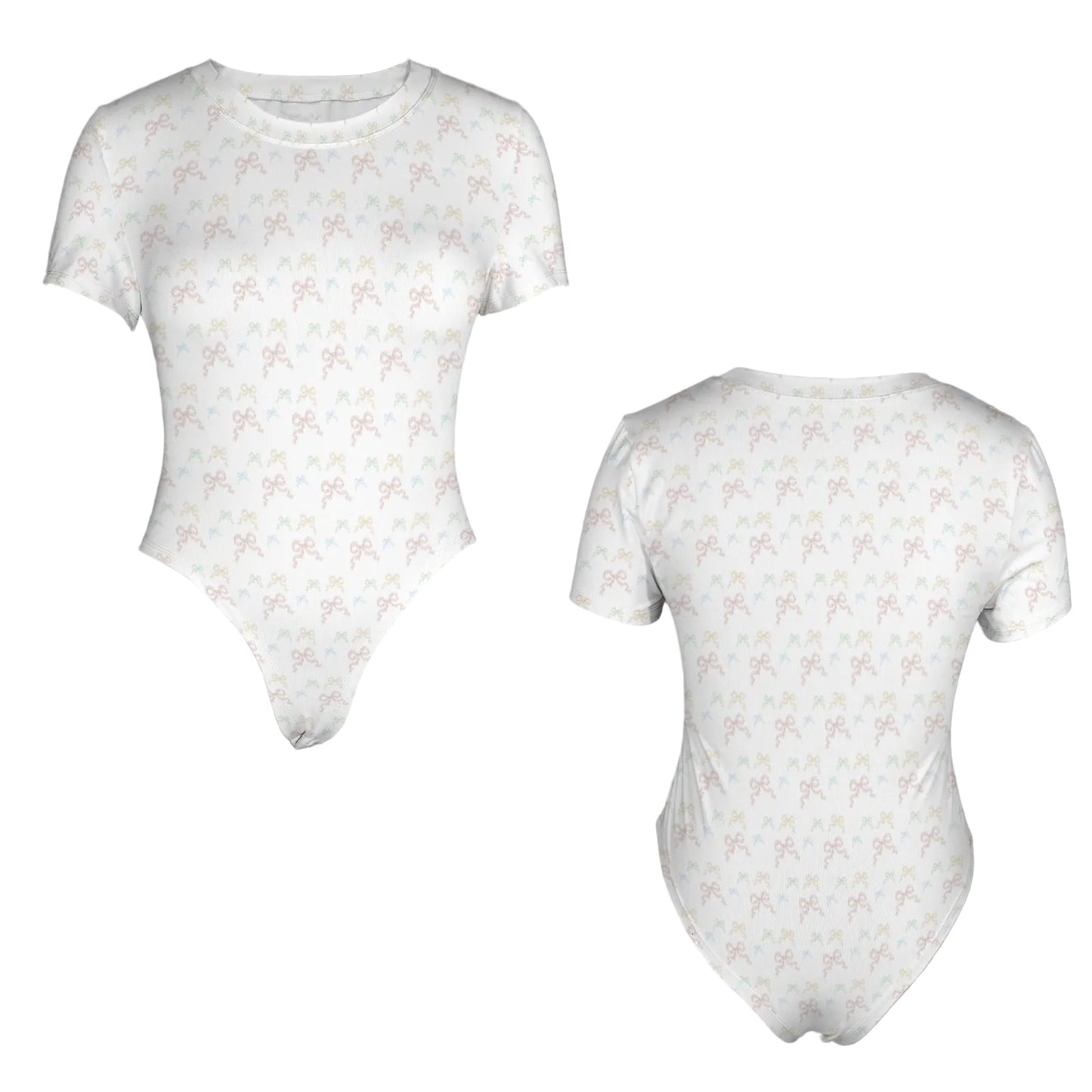 Short Sleeve Bodysuit - Collection I - Rococo Bows
