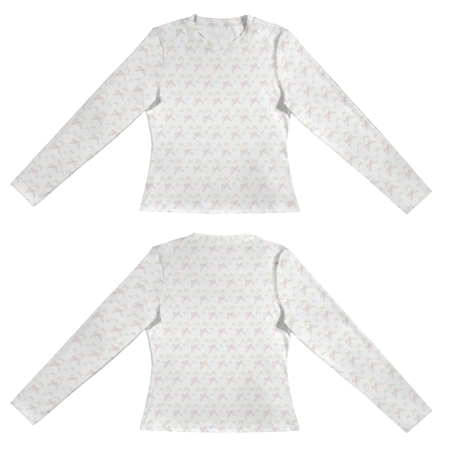 Long Sleeve Top - Collection I - Rococo Bows