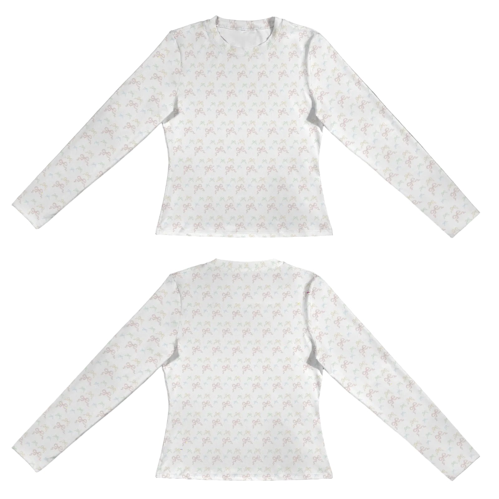 Long Sleeve Top - Collection I - Rococo Bows