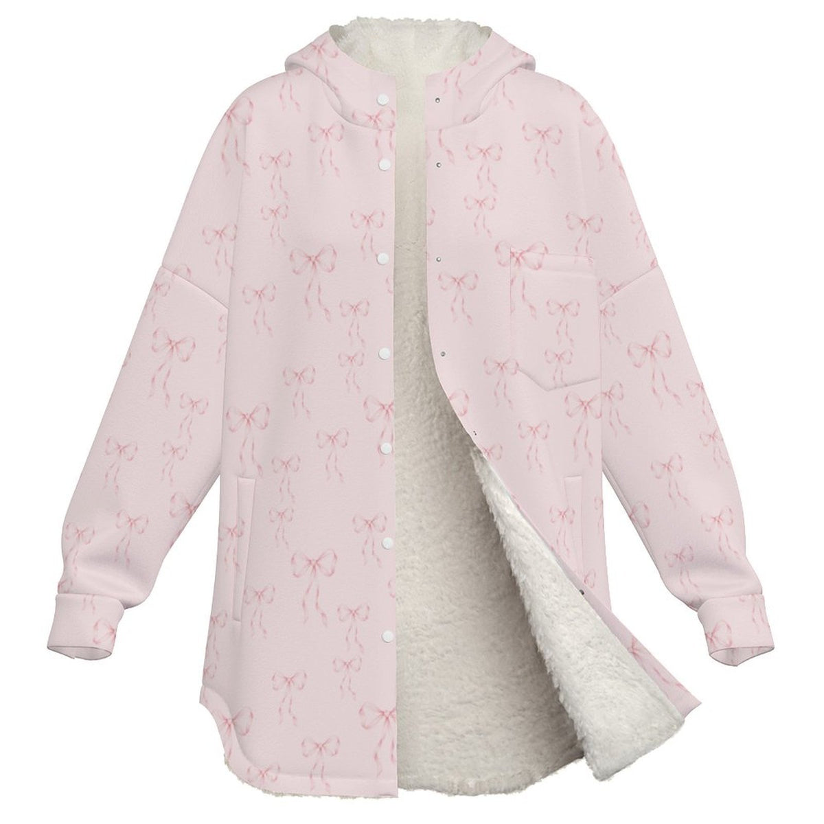 Custom Women's Fleece Double layered Long Sleeve Hoodies