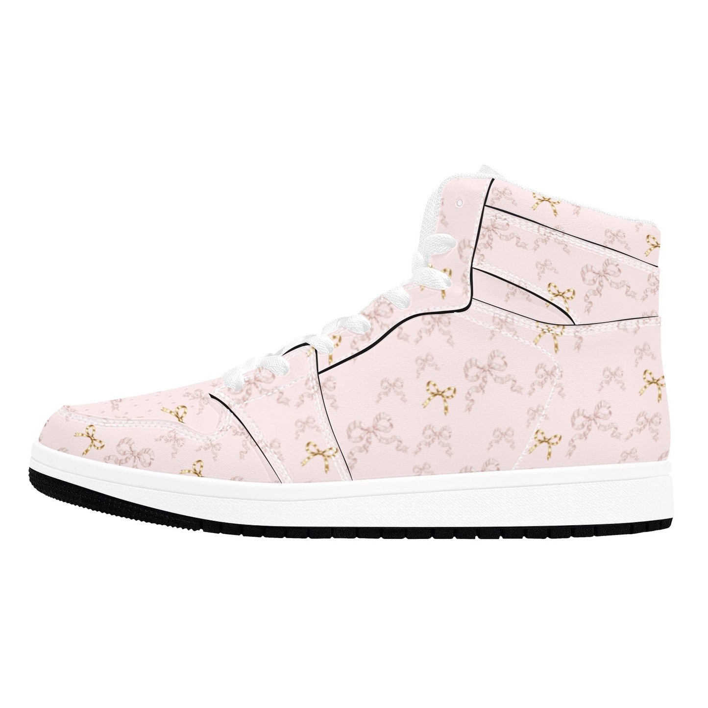 High Top Sneakers - Collection I - Rococo Blush