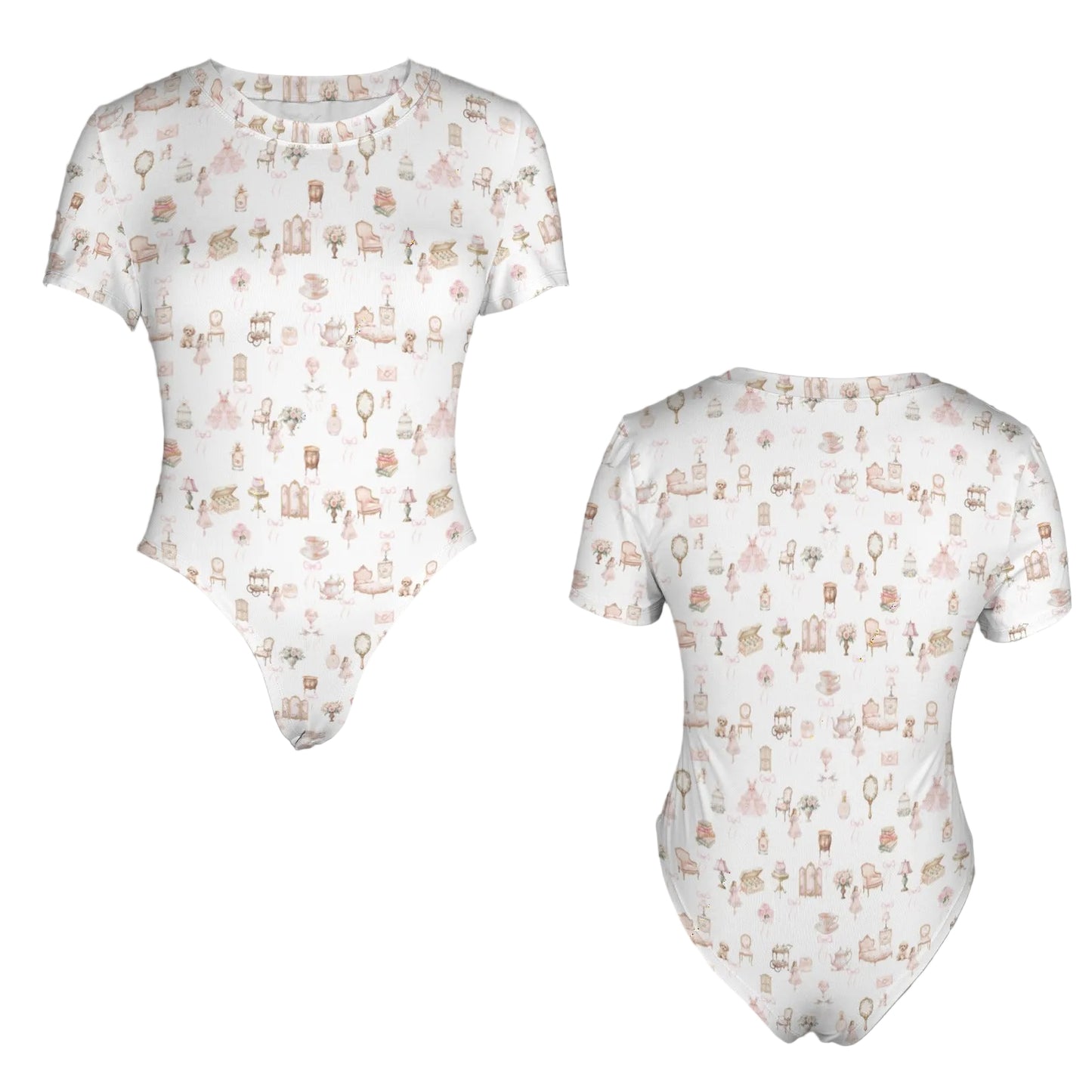 Short Sleeve Bodysuit - Arabella's Tiny World