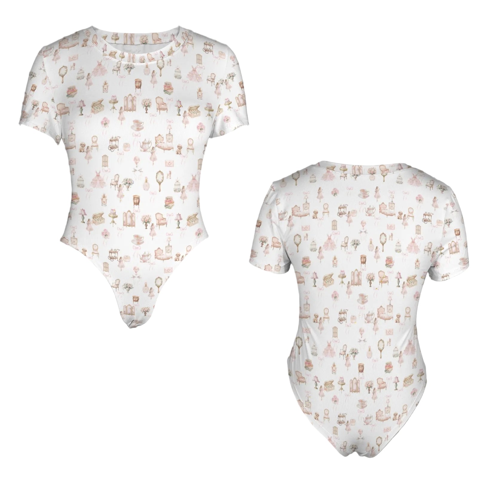 Short Sleeve Bodysuit - Arabella's Tiny World