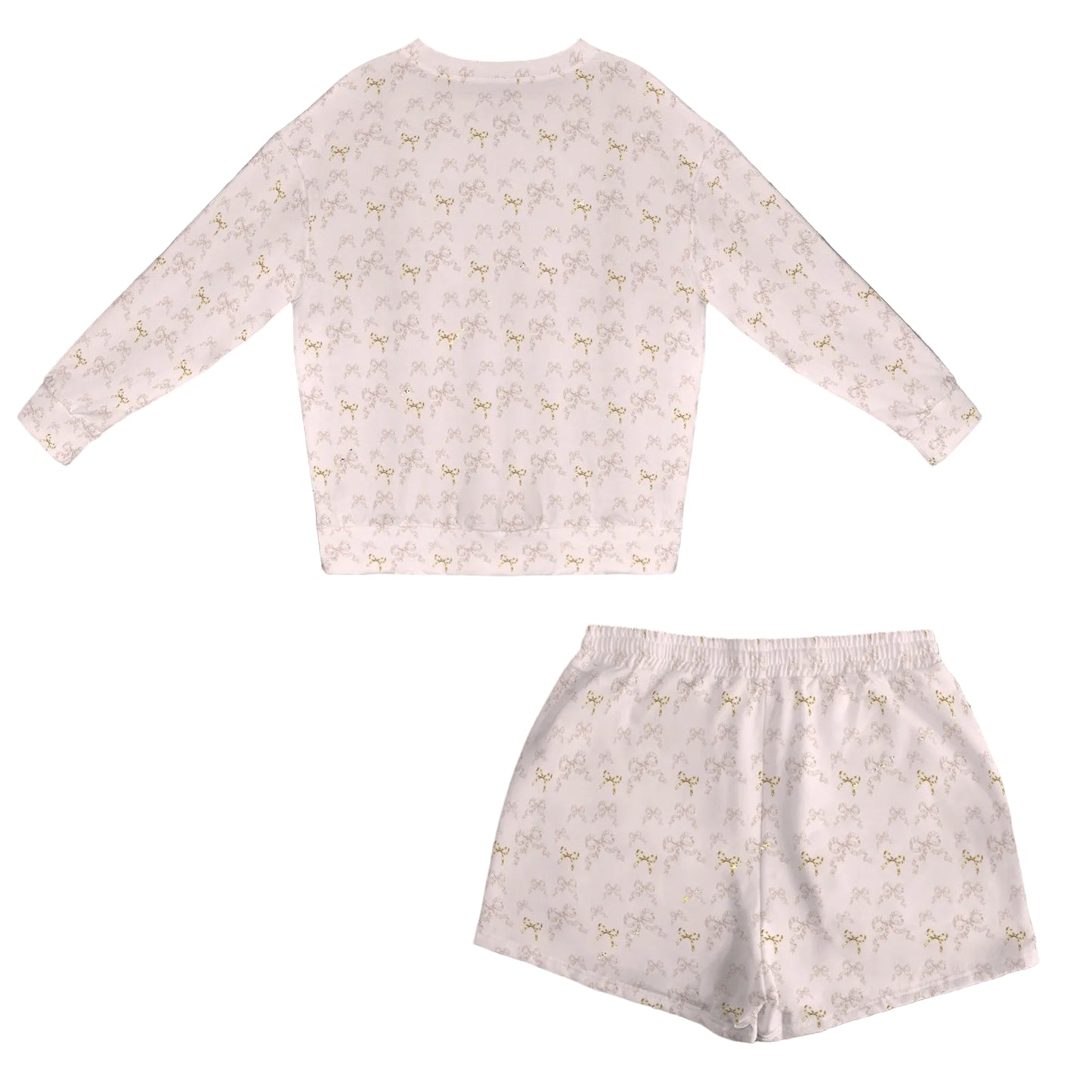 Sweatshirt & Shorts Set - Collection 1 - Rococo Blush