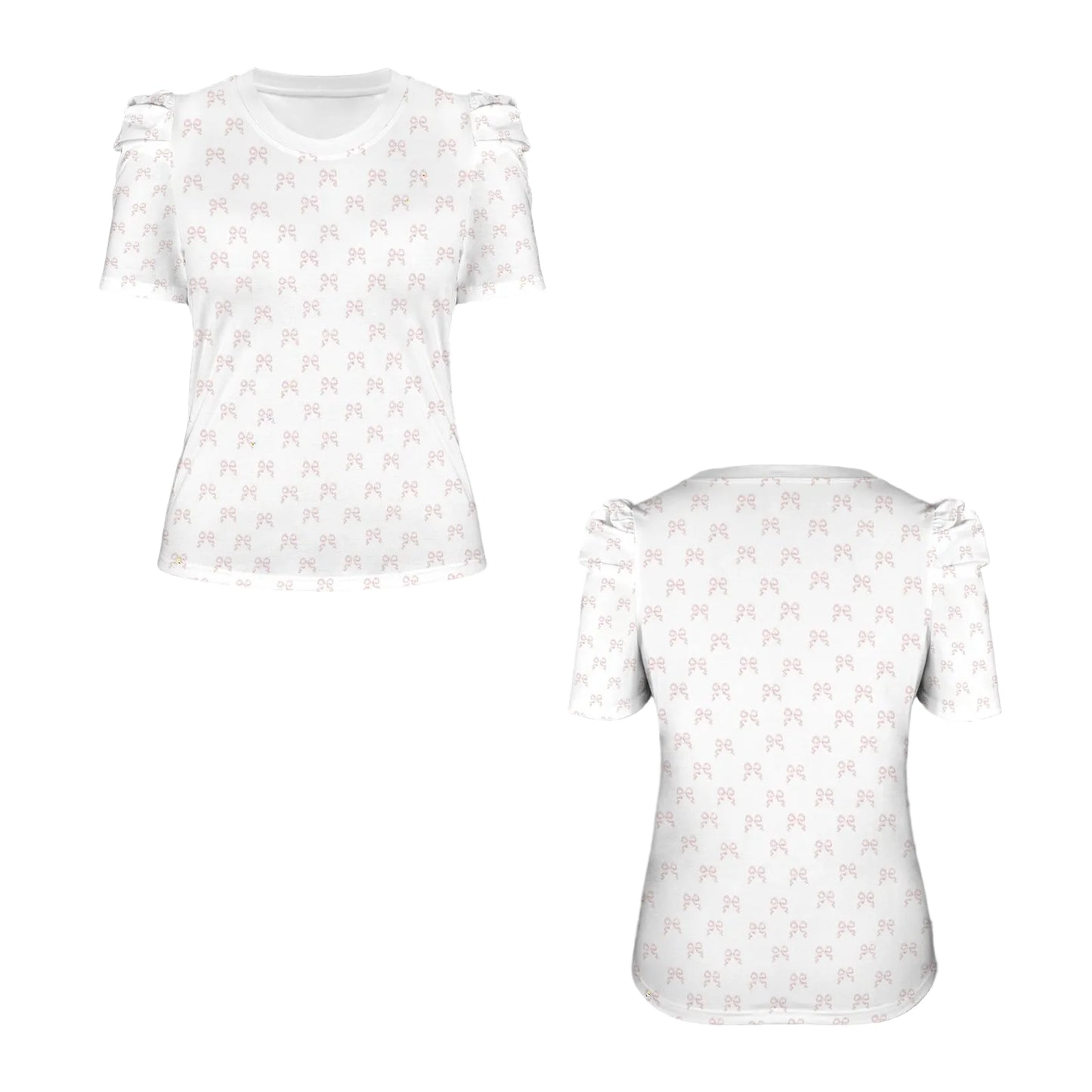 Puffy Sleeve Top - Collection I - Rococo Blush Petite