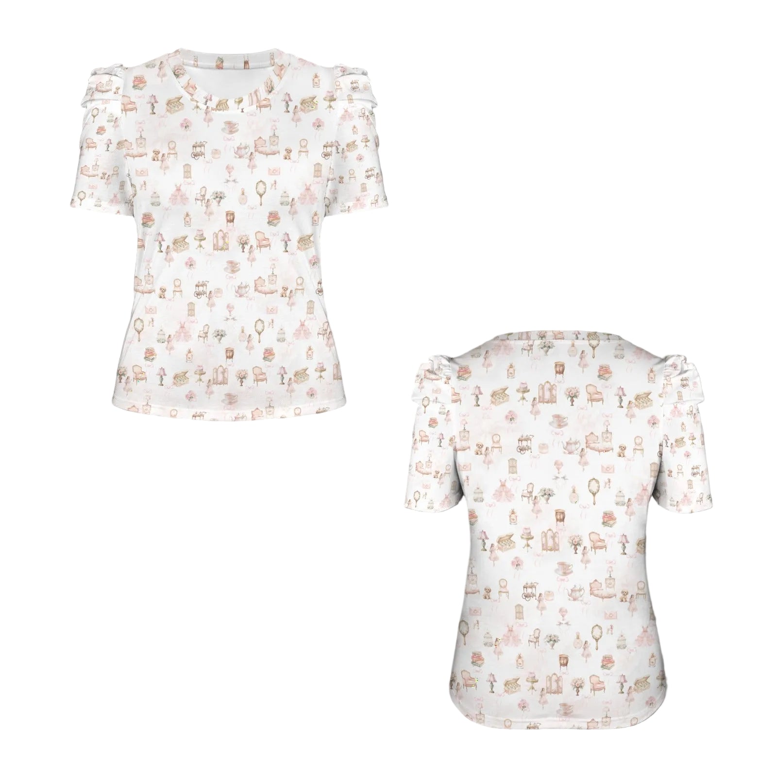 Puffy Sleeve Top - Arabella's Tiny World