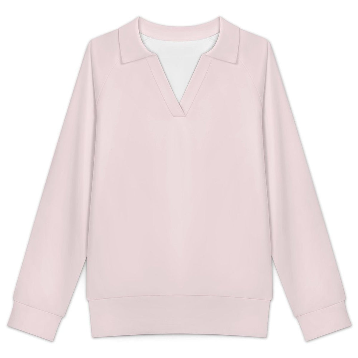 Custom Women's Casual Long Sleeve V-Neck Sweatshirt