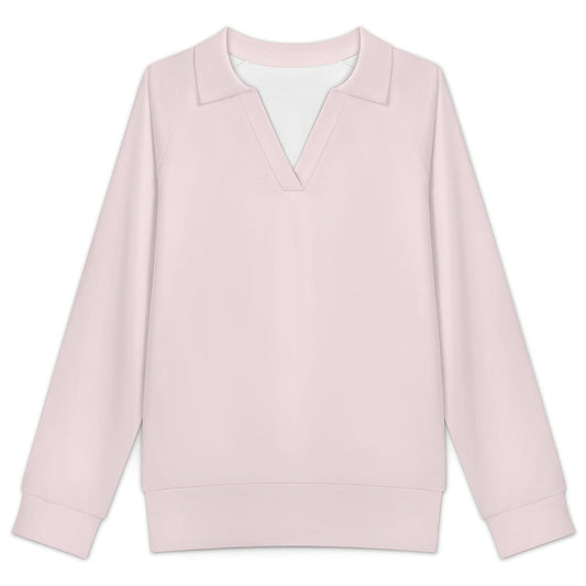 Custom Women's Casual Long Sleeve V-Neck Sweatshirt