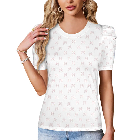 Puffy Sleeve Top - Collection I - Rococo Blush Petite