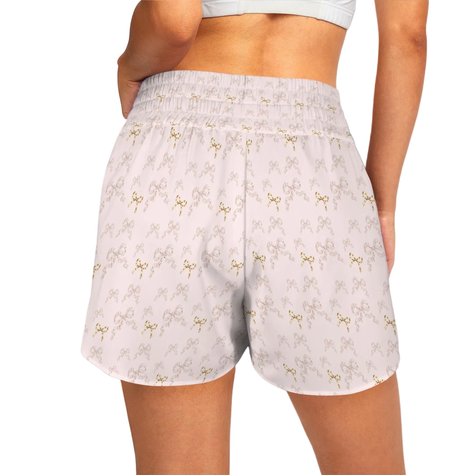 Flared Layered Shorts - Collection 1 - Rococo Blush