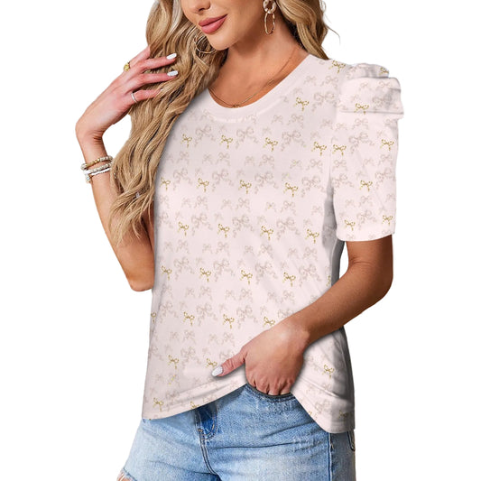 Puffy Sleeve Top - Collection I - Rococo Blush