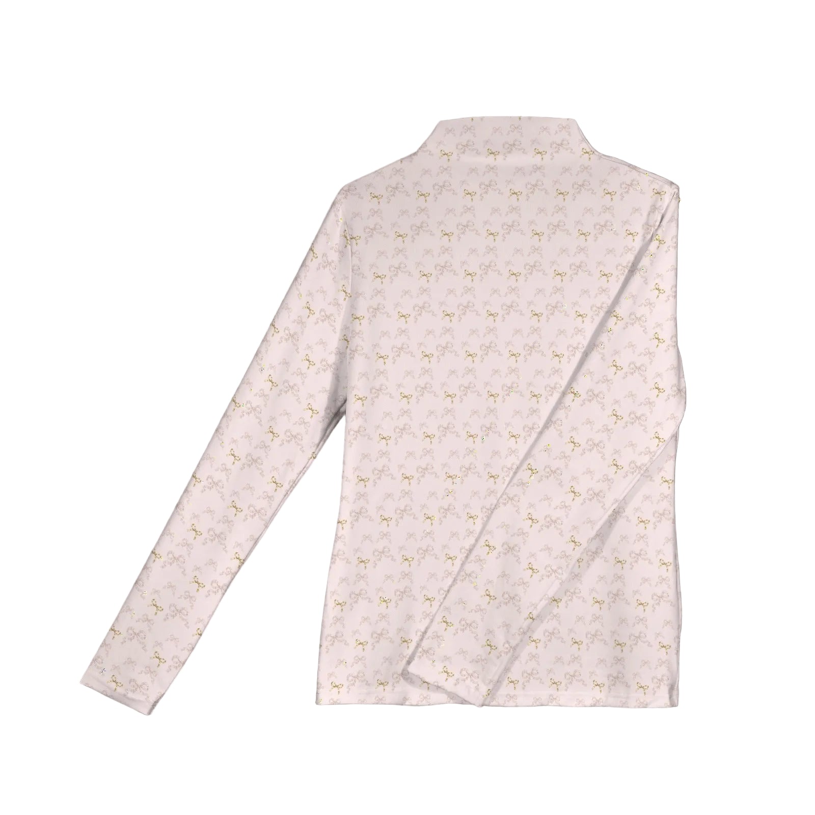 Turtle Neck Top - Rococo Blush