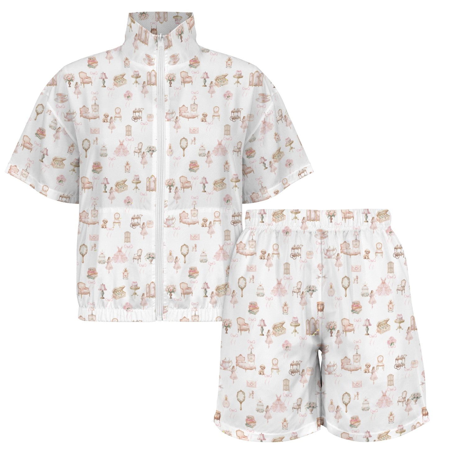 Windbreaker Jacket & Shorts - Arabella's Tiny World