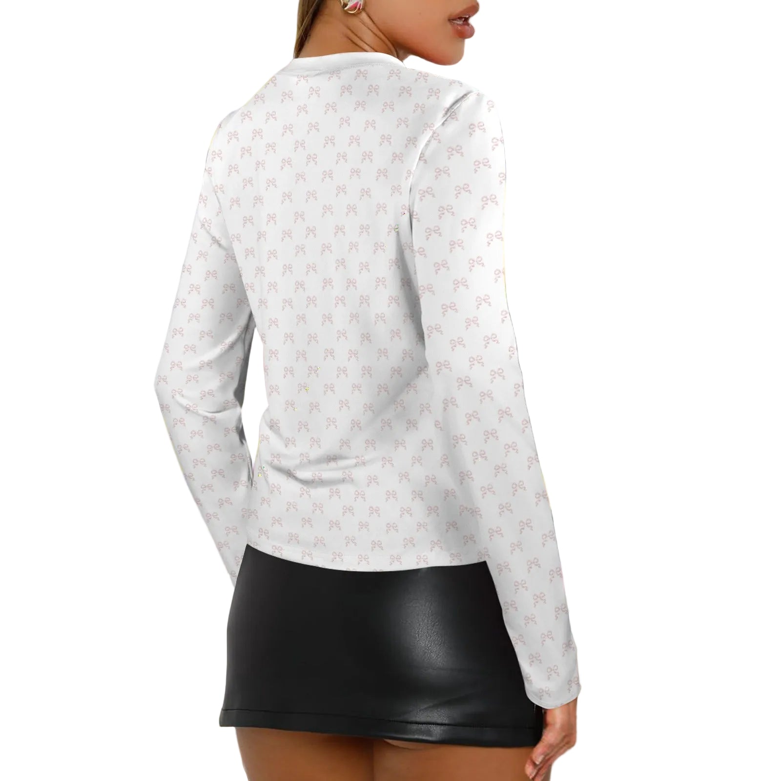 Long Sleeve Top - Rococo Blush Petite