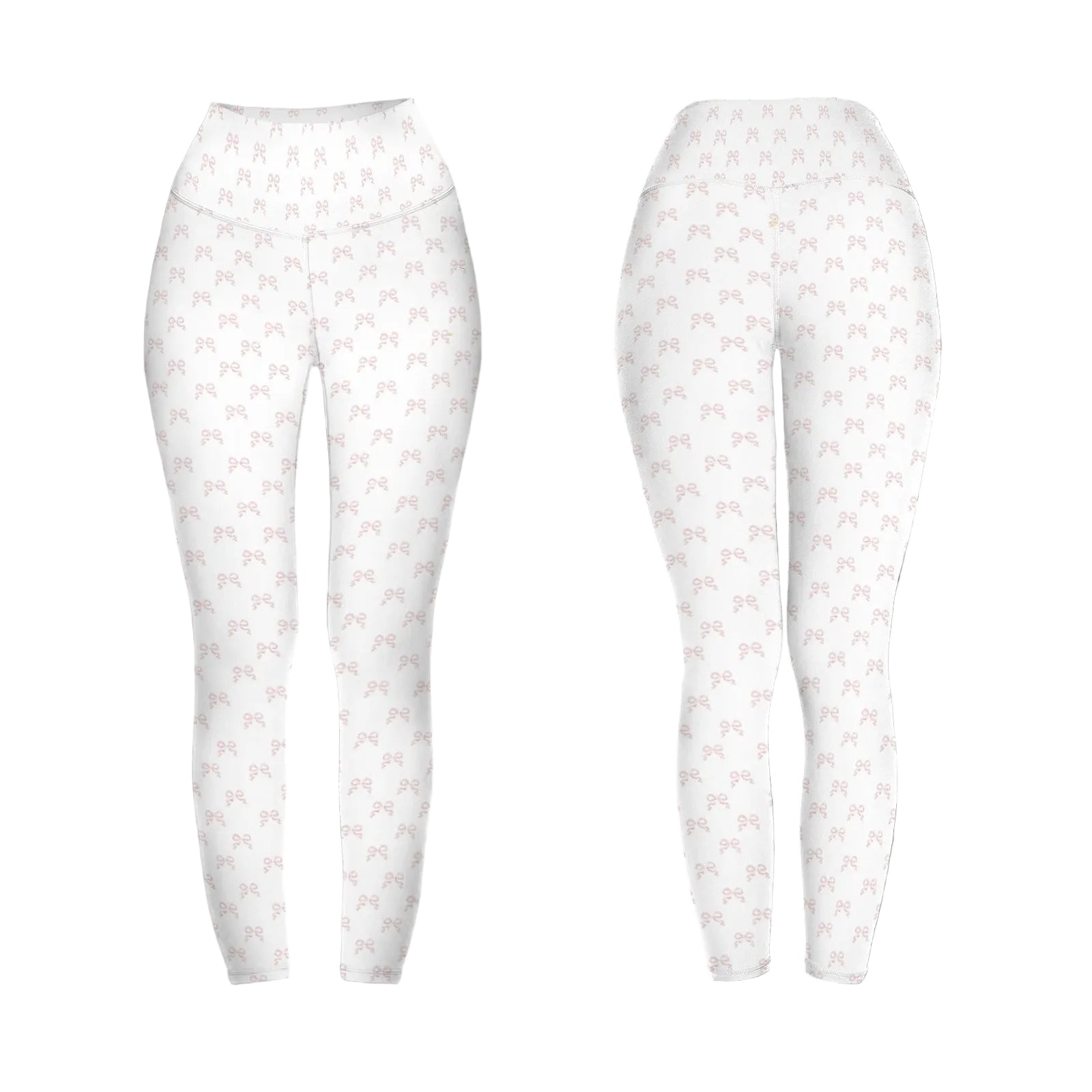 High Waist Leggings - Collection 1 - Rococo Blush Petite