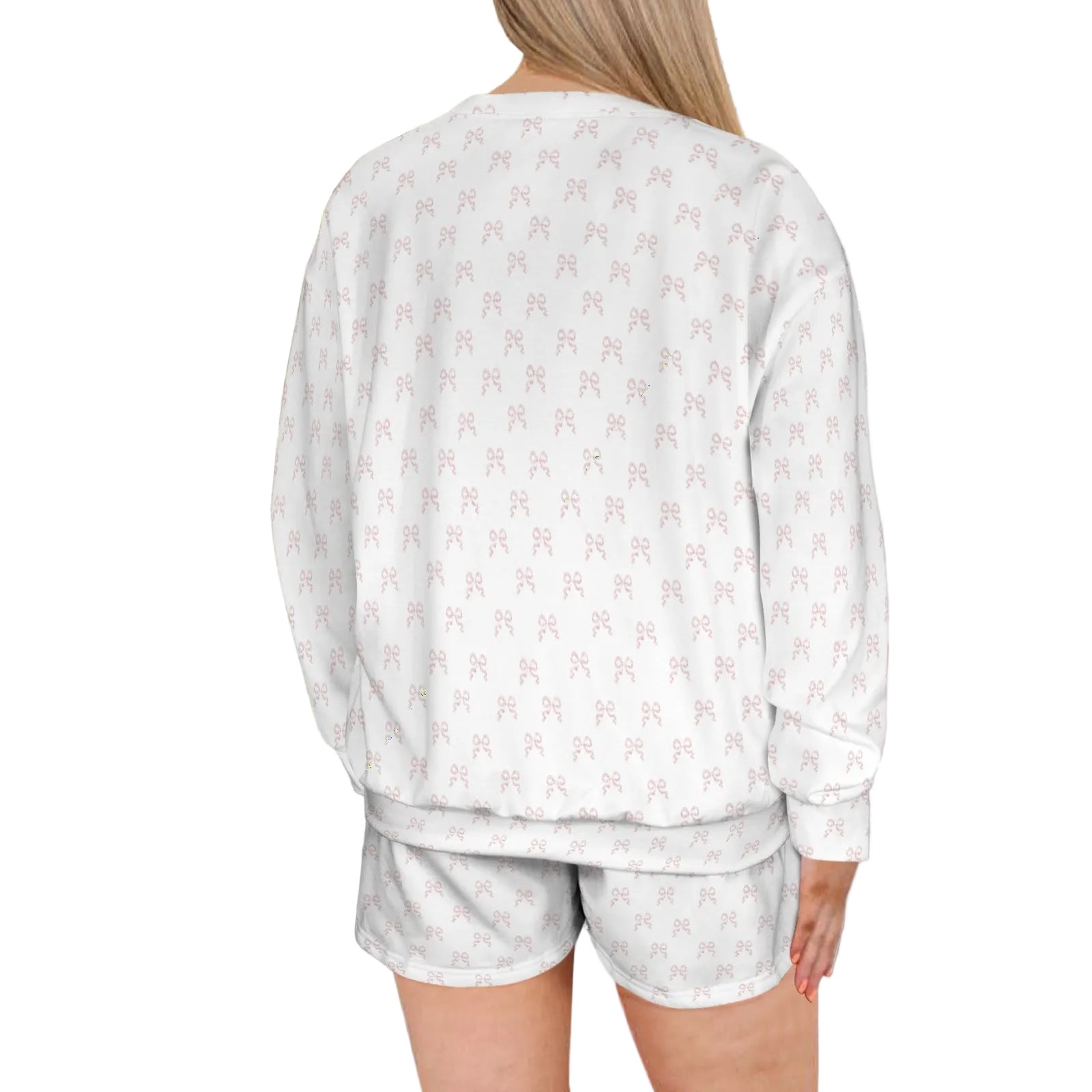 Sweatshirt & Shorts Set - Collection 1 - Rococo Blush Petite