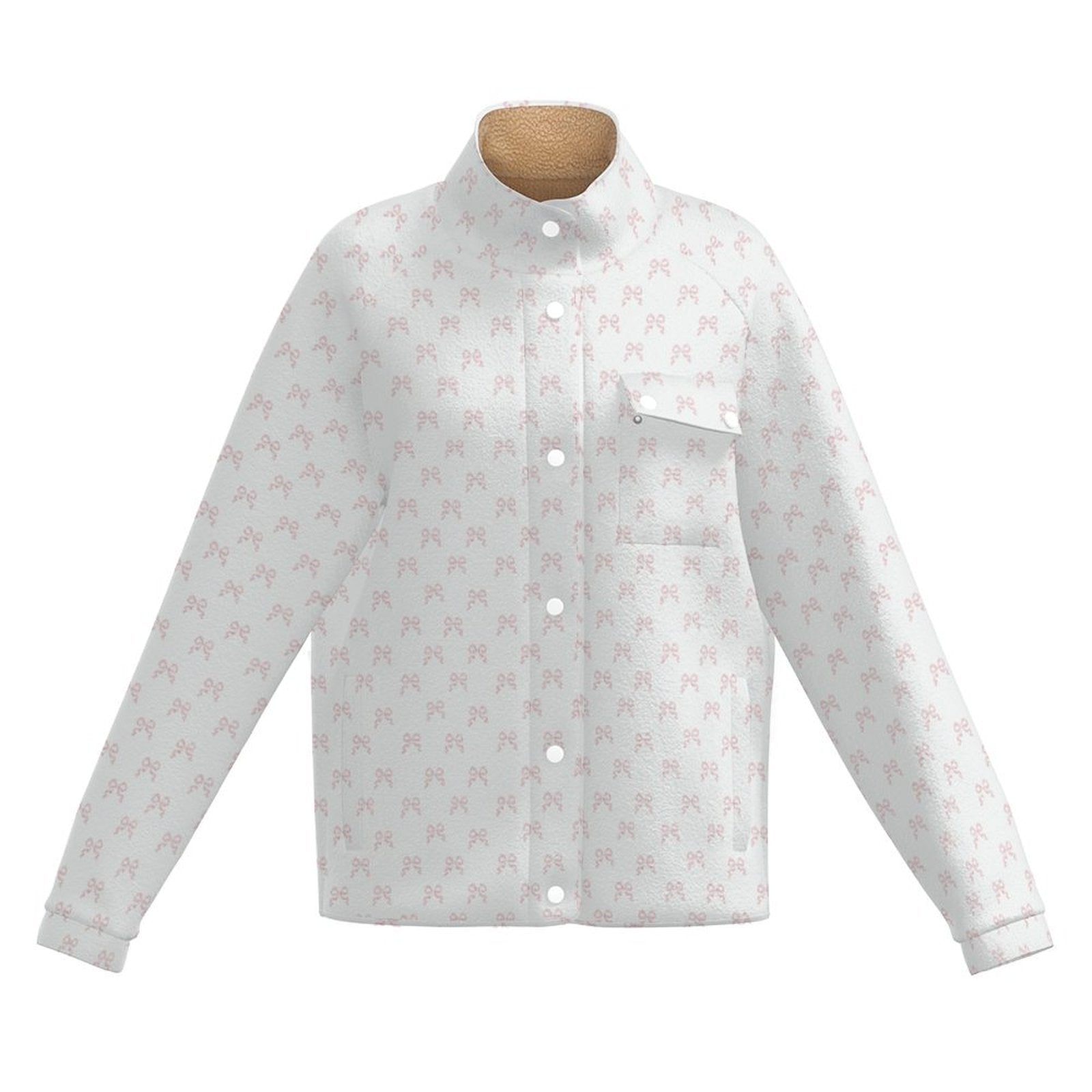 Fleece Winter Coat - Collection 1 - Rococo Blush Petite