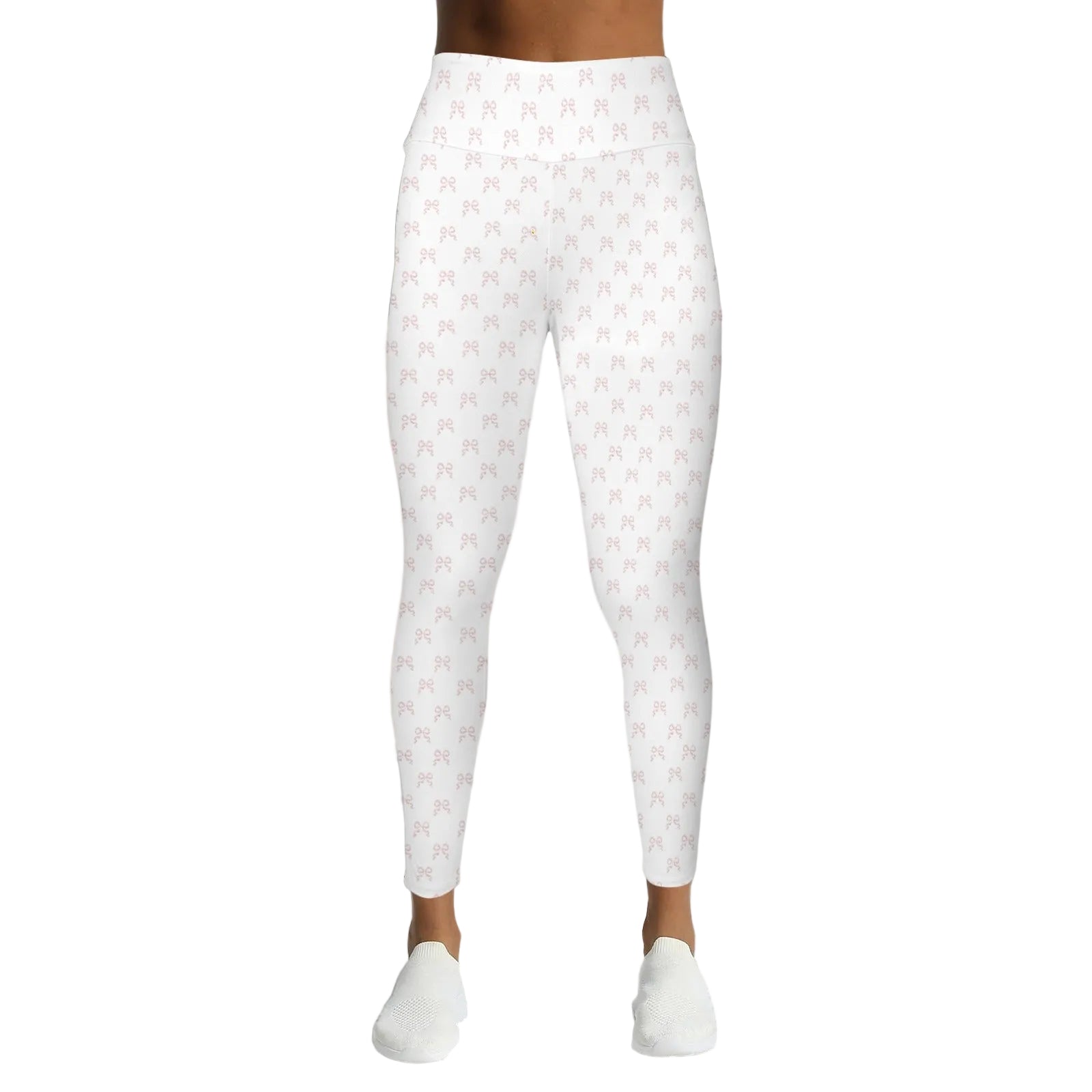 Bow Tie Leggings - Collection 1 - Rococo Blush Petite