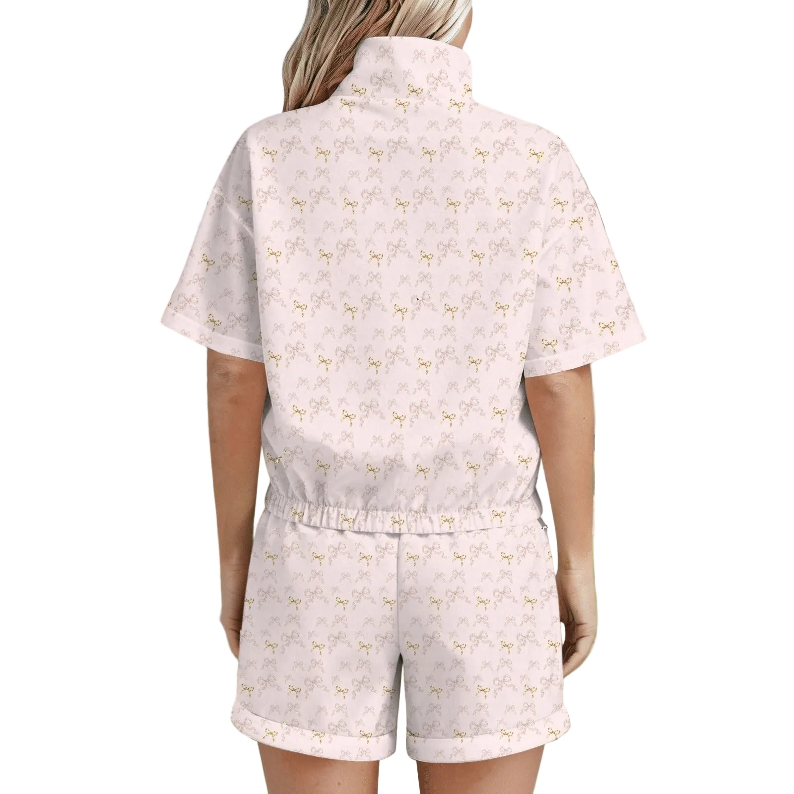 Windbreaker Jacket & Shorts - Collection 1 - Rococo Blush