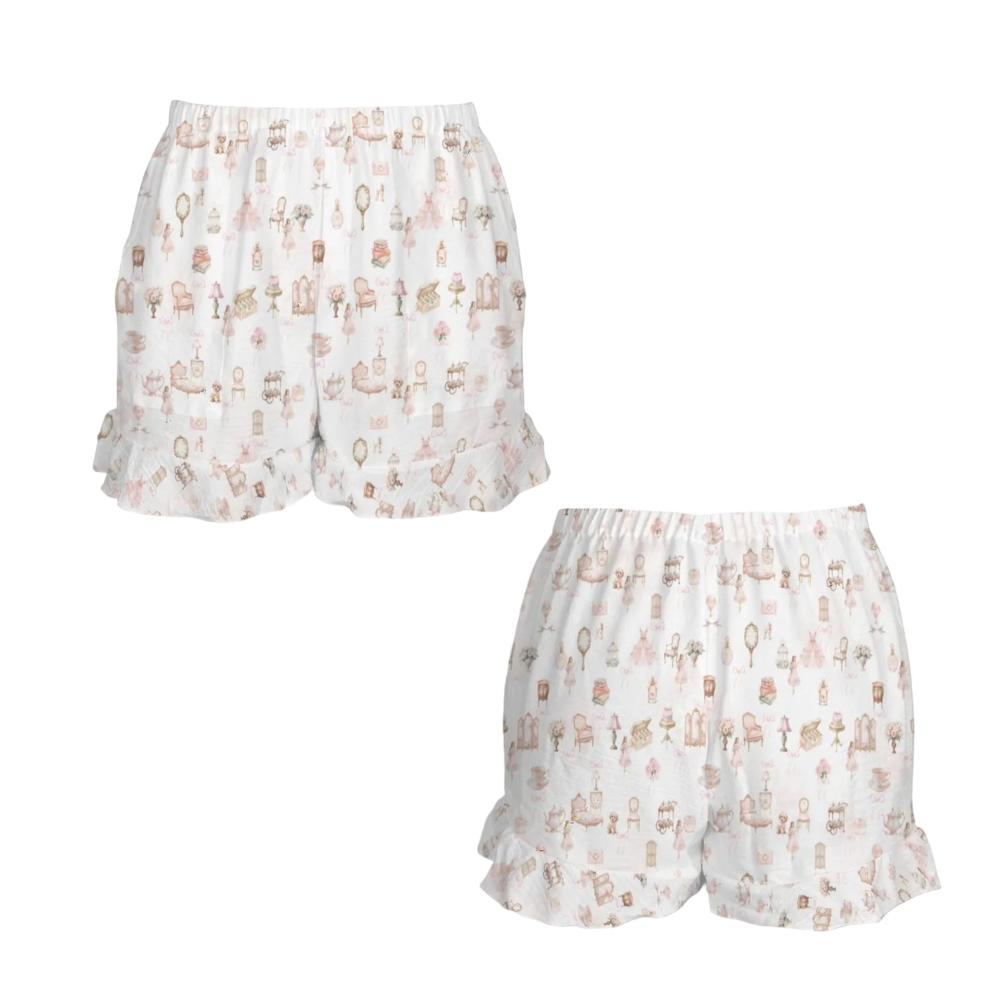 Ruffle Hem Shorts - Arabella's Tiny World