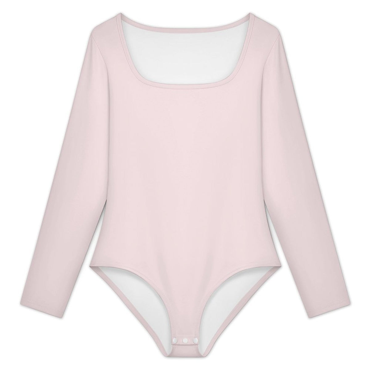Custom Women's Square Neck Long Sleeved Jumpsuit
